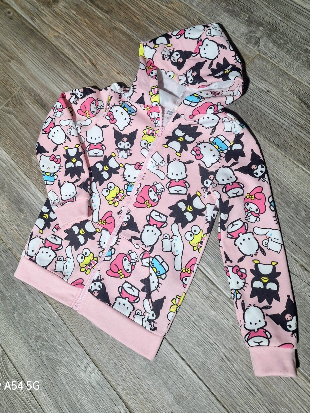Kids Hello Kitty & Friends Print Zip Hoodie